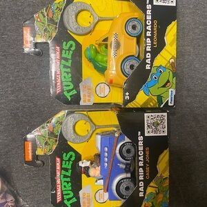 Rad Rip Racers - Leonardo and Casey Jones